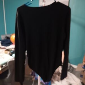Black Long Sleeve Bodysuit